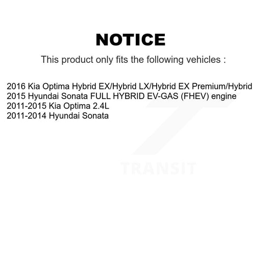 Coated Disc Rotors and Ceramic Brake Pads Kit-KGT-100364 - Kit.bestparts.ca