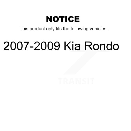 Coated Disc Rotors and Ceramic Brake Pads Kit-KGT-100414 - Kit.bestparts.ca
