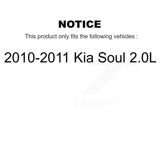 Coated Disc Rotors and Ceramic Brake Pads Kit-KGT-100460 - Kit.bestparts.ca