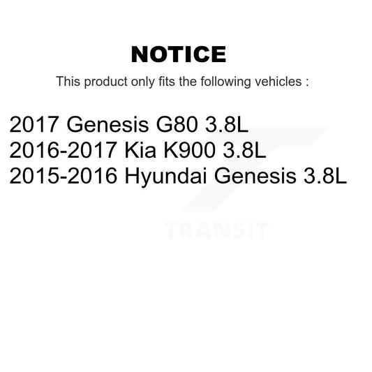 Coated Disc Rotors and Ceramic Brake Pads Kit-KGT-100481 - Kit.bestparts.ca