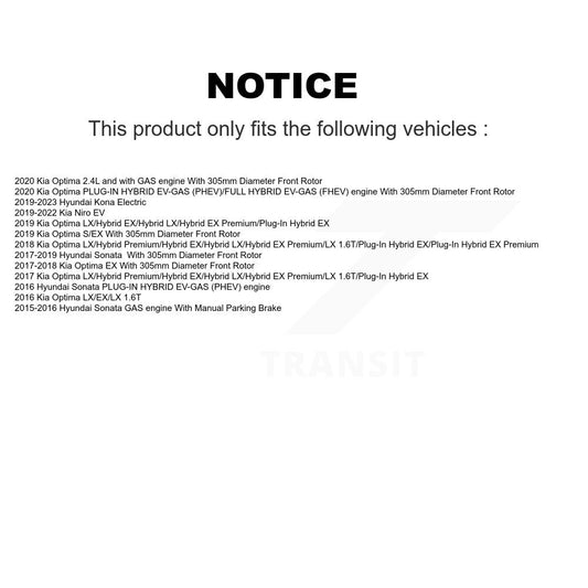 Coated Disc Rotors and Ceramic Brake Pads Kit-KGT-100550 - Kit.bestparts.ca