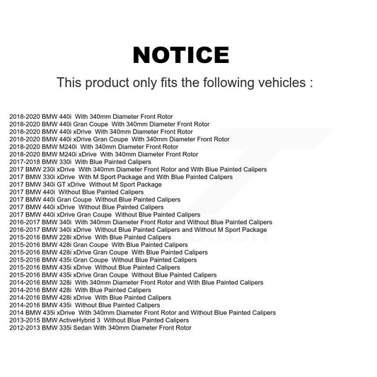coated disc rotors and ceramic brake pads-kgt-100561 - Kit.bestparts.ca