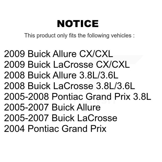 Disc Rotors and Ceramic Brake Pads Kit-KGT-100612 - Kit.bestparts.ca