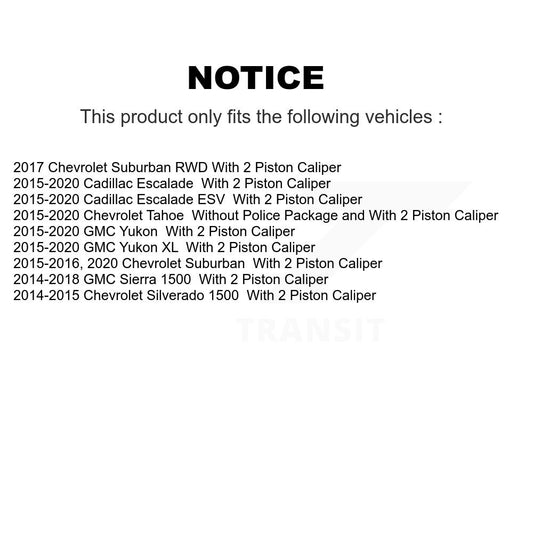 Disc Rotors and Ceramic Brake Pads Kit-KGT-100623 - Kit.bestparts.ca