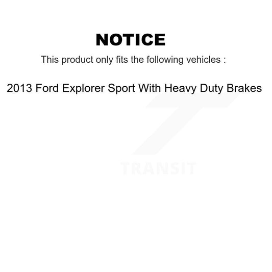 Disc Rotors and Ceramic Brake Pads Kit-KGT-100715 - Kit.bestparts.ca