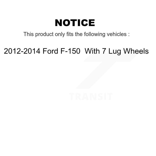 Disc Rotors and Ceramic Brake Pads Kit-KGT-100717 - Kit.bestparts.ca