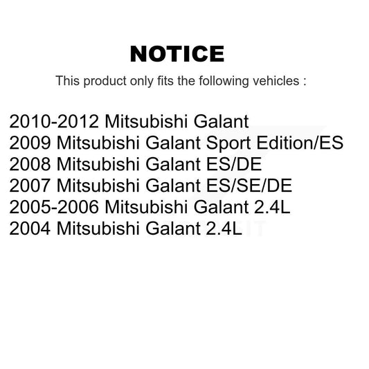 Disc Rotors and Ceramic Brake Pads Kit-KGT-100747 - Kit.bestparts.ca
