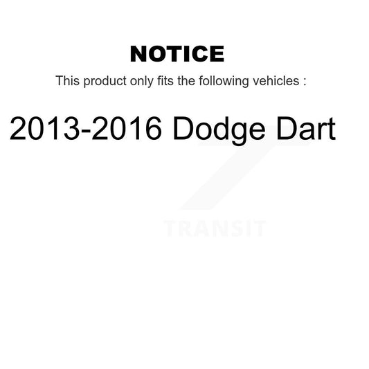 Disc Rotors and Ceramic Brake Pads Kit-KGT-100797 - Kit.bestparts.ca