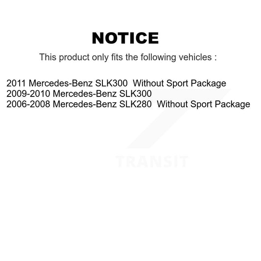 Disc Rotors and Ceramic Brake Pads Kit-KGT-100850 - Kit.bestparts.ca