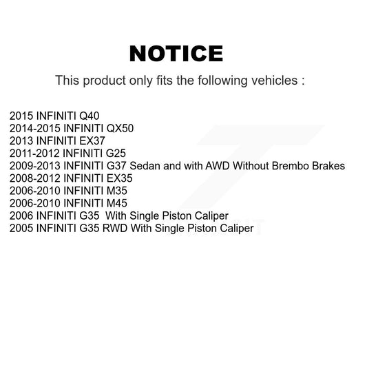 Disc Rotors and Ceramic Brake Pads Kit-KGT-100952 - Kit.bestparts.ca