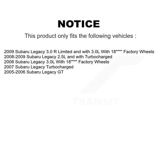 disc rotors and ceramic brake pads-kgt-100971 - Kit.bestparts.ca