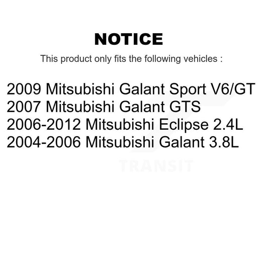 disc rotors and ceramic brake pads-kgt-101004 - Kit.bestparts.ca