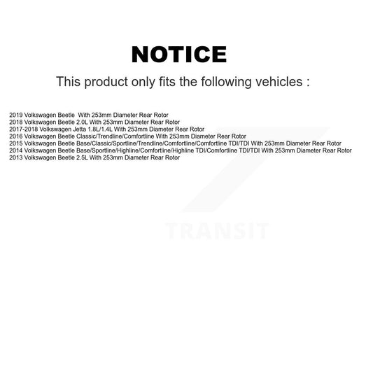 Disc Rotors and Ceramic Brake Pads Kit-KGT-101009 - Kit.bestparts.ca