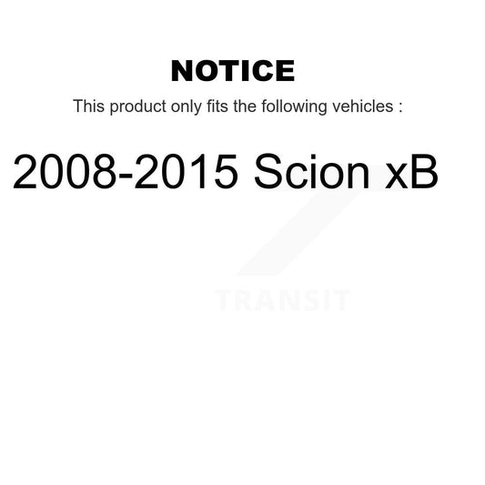 Disc Rotors and Ceramic Brake Pads Kit-KGT-101039 - Kit.bestparts.ca