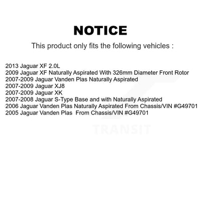 Disc Rotors and Ceramic Brake Pads Kit-KGT-101108 - Kit.bestparts.ca