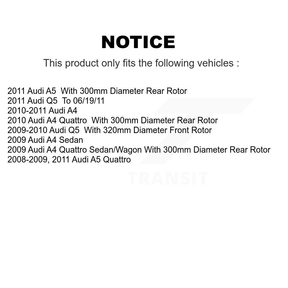 Disc Rotors and Ceramic Brake Pads Kit-KGT-101135 - Kit.bestparts.ca