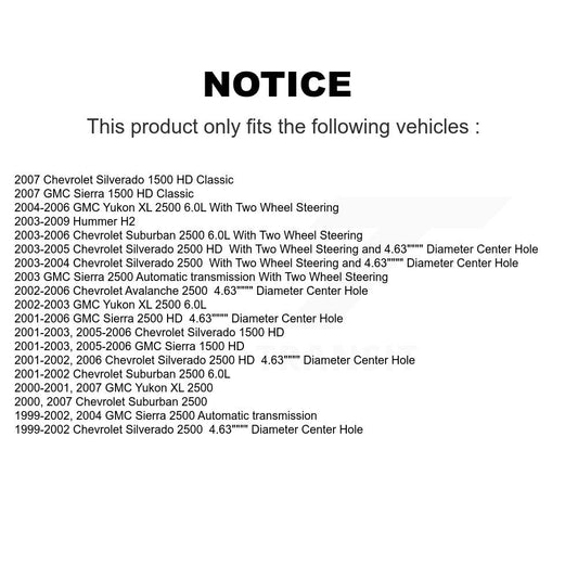 Coated Disc Rotors and Ceramic Brake Pads Kit-KGT-101285 - Kit.bestparts.ca