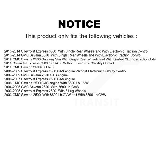 Coated Disc Rotors and Ceramic Brake Pads Kit-KGT-101286 - Kit.bestparts.ca