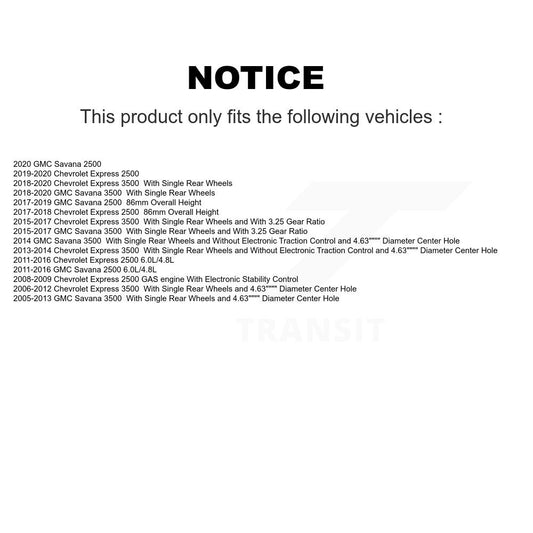 Coated Disc Rotors and Ceramic Brake Pads Kit-KGT-101305 - Kit.bestparts.ca