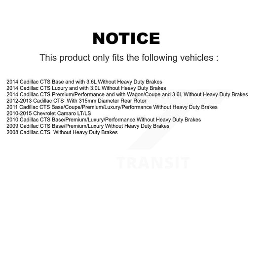 Coated Disc Rotors and Ceramic Brake Pads Kit-KGT-101319 - Kit.bestparts.ca