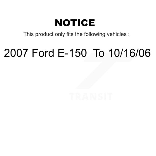 Coated Disc Rotors and Ceramic Brake Pads Kit-KGT-101341 - Kit.bestparts.ca