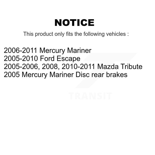 Coated Disc Rotors and Ceramic Brake Pads Kit-KGT-101354 - Kit.bestparts.ca