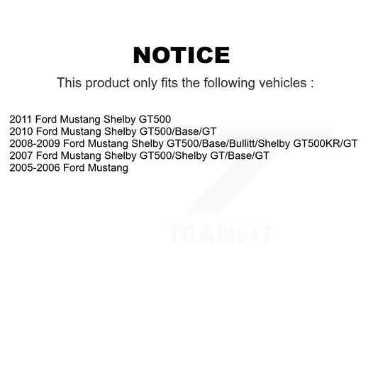 Coated Disc Rotors and Ceramic Brake Pads Kit-KGT-101355 - Kit.bestparts.ca