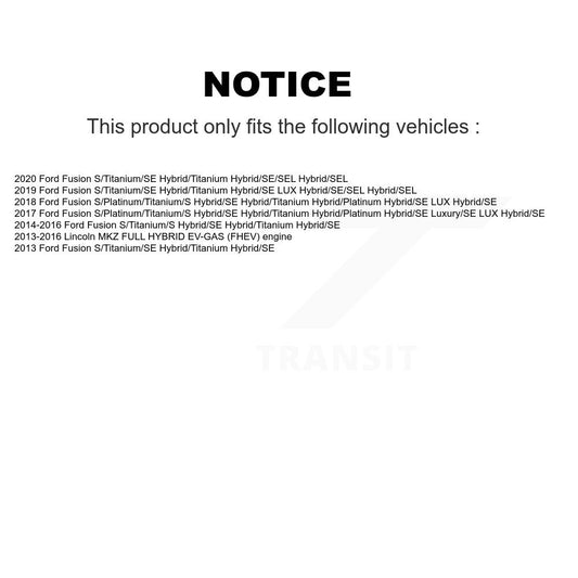 Coated Disc Rotors and Ceramic Brake Pads Kit-KGT-101380 - Kit.bestparts.ca
