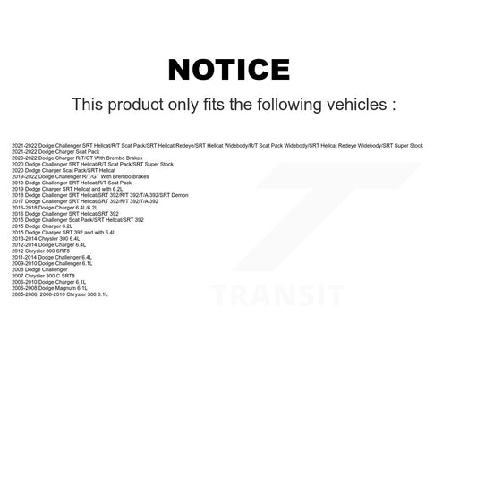 Coated Disc Rotors and Ceramic Brake Pads Kit-KGT-101402 - Kit.bestparts.ca