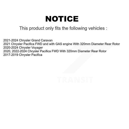 Coated Disc Rotors and Ceramic Brake Pads Kit-KGT-101426 - Kit.bestparts.ca