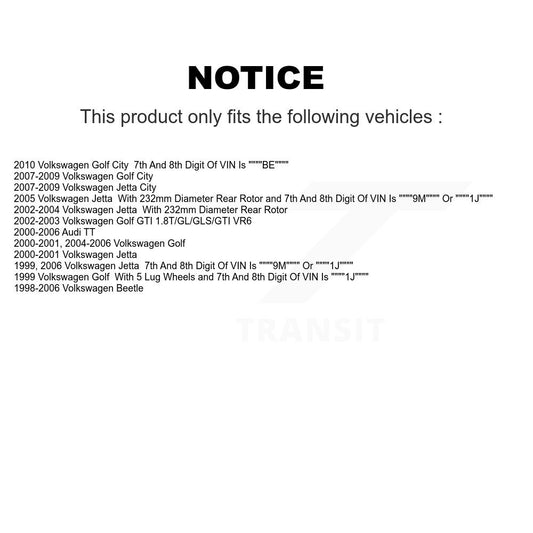 Coated Disc Rotors and Ceramic Brake Pads Kit-KGT-101451 - Kit.bestparts.ca