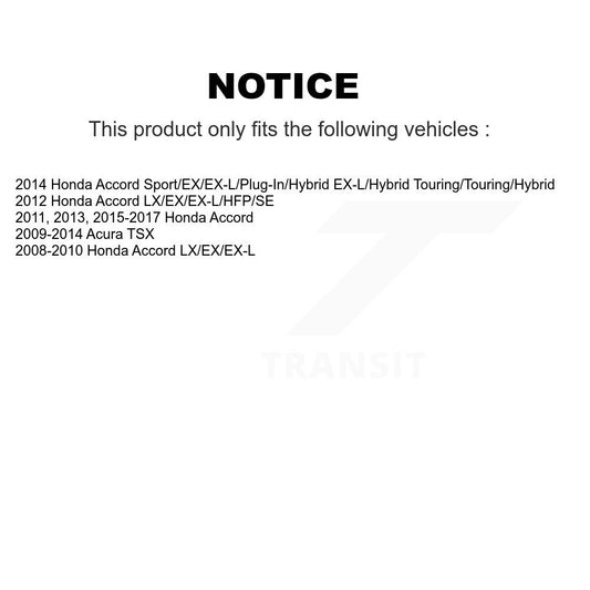 Coated Disc Rotors and Ceramic Brake Pads Kit-KGT-101562 - Kit.bestparts.ca