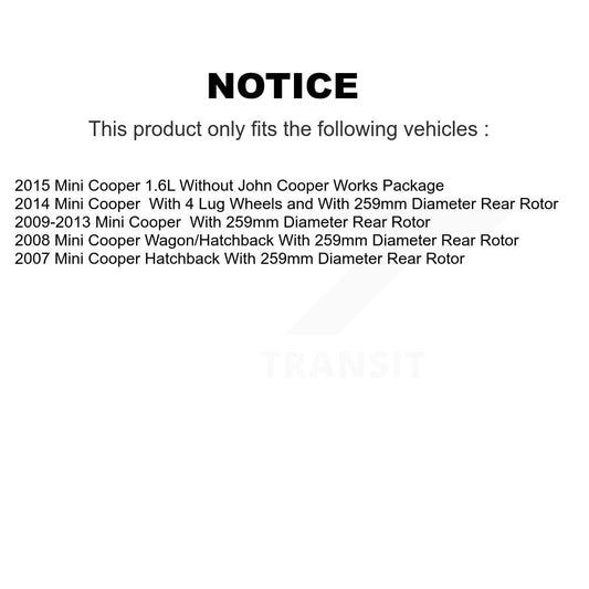 Coated Disc Rotors and Ceramic Brake Pads Kit-KGT-101572 - Kit.bestparts.ca