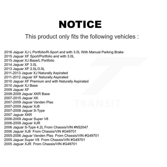 Coated Disc Rotors and Ceramic Brake Pads Kit-KGT-101583 - Kit.bestparts.ca