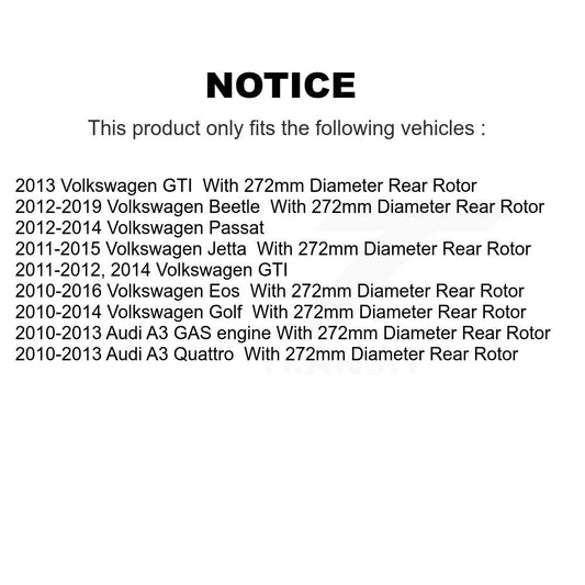 Coated Disc Rotors and Ceramic Brake Pads Kit-KGT-101612 - Kit.bestparts.ca