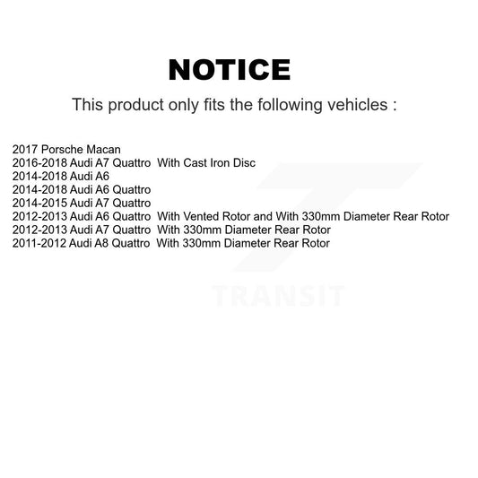 Coated Disc Rotors and Ceramic Brake Pads Kit-KGT-101623 - Kit.bestparts.ca