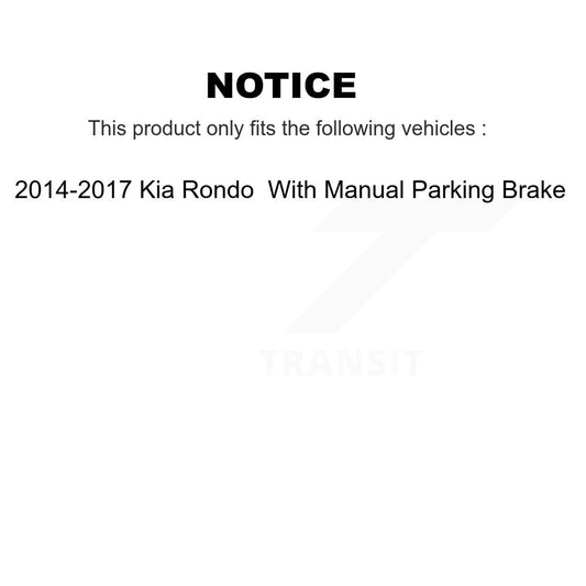 Coated Disc Rotors and Ceramic Brake Pads Kit-KGT-101679 - Kit.bestparts.ca