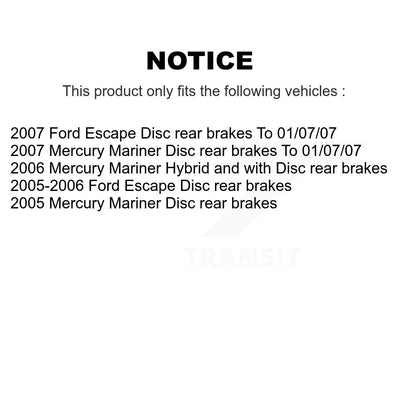 Coated Disc Rotors and Ceramic Brake Pads Kit-KGT-101801 - Kit.bestparts.ca
