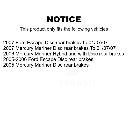 Coated Disc Rotors and Ceramic Brake Pads Kit-KGT-101801 - Kit.bestparts.ca