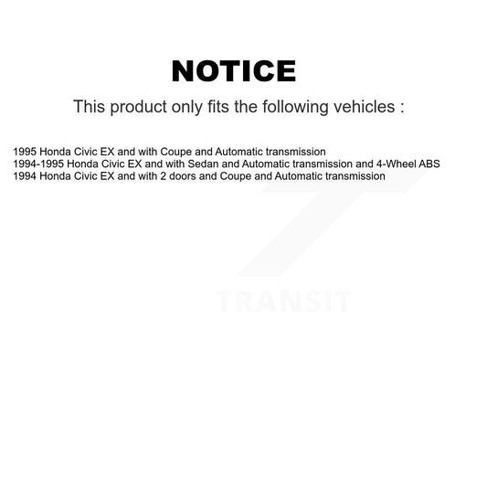 Coated Disc Rotors and Ceramic Brake Pads Kit-KGT-101810 - Kit.bestparts.ca