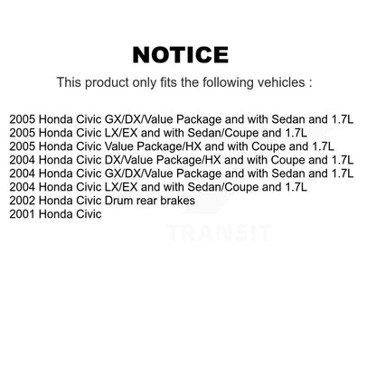 Coated Disc Rotors and Ceramic Brake Pads Kit-KGT-101813 - Kit.bestparts.ca