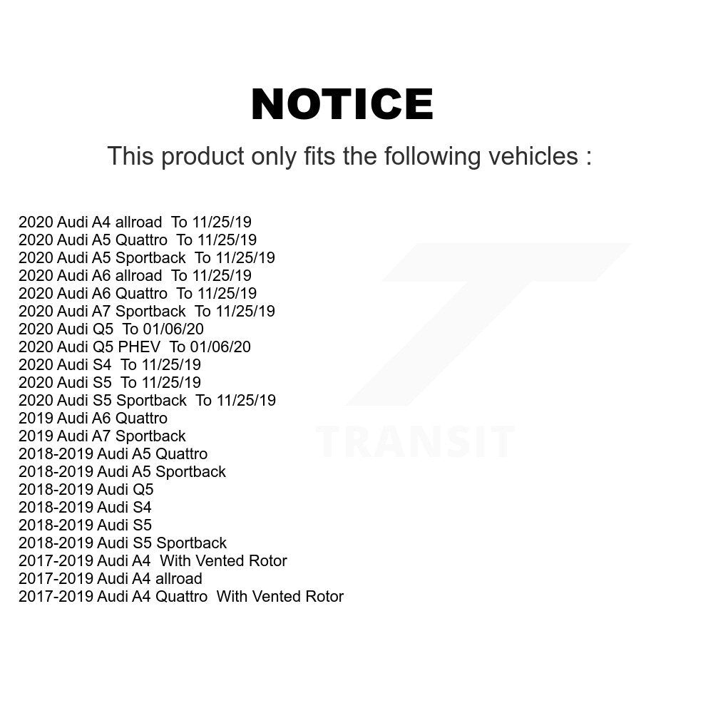 Coated Disc Rotors and Ceramic Brake Pads Kit-KGT-101939 - Kit.bestparts.ca Kit.bestparts.ca