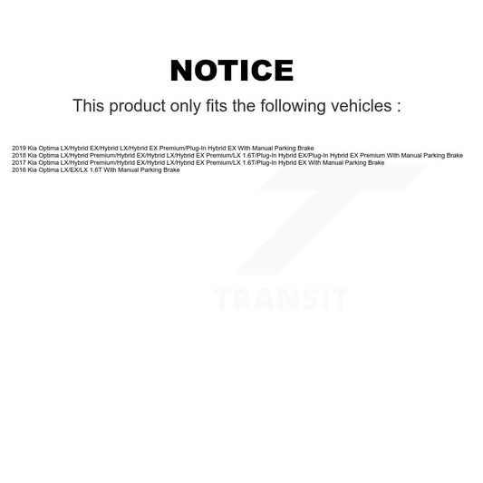 Disc Rotors and Ceramic Brake Pads Kit-KGT-102005 - Kit.bestparts.ca