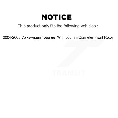 Disc Rotors and Ceramic Brake Pads Kit-KGT-102020 - Kit.bestparts.ca