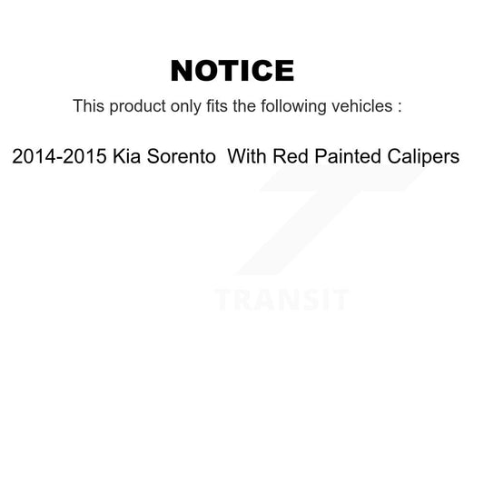 Disc Rotors and Ceramic Brake Pads Kit-KGT-102039 - Kit.bestparts.ca