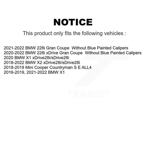 Disc Rotors and Ceramic Brake Pads Kit-KGT-102040 - Kit.bestparts.ca