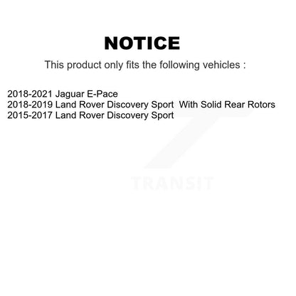 Disc Rotors and Ceramic Brake Pads Kit-KGT-102043 - Kit.bestparts.ca