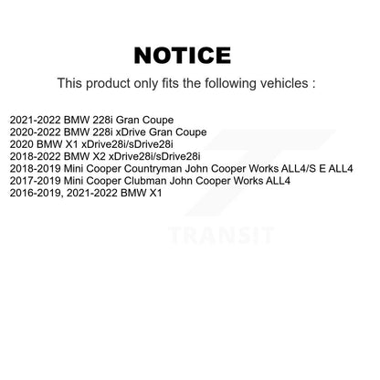 Coated Disc Rotors and Ceramic Brake Pads Kit-KGT-102044 - Kit.bestparts.ca