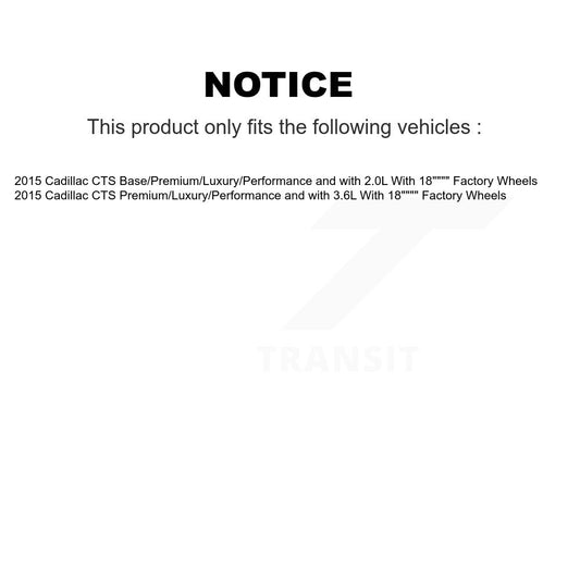 Disc Rotors and Ceramic Brake Pads Kit-KGT-102108 - Kit.bestparts.ca
