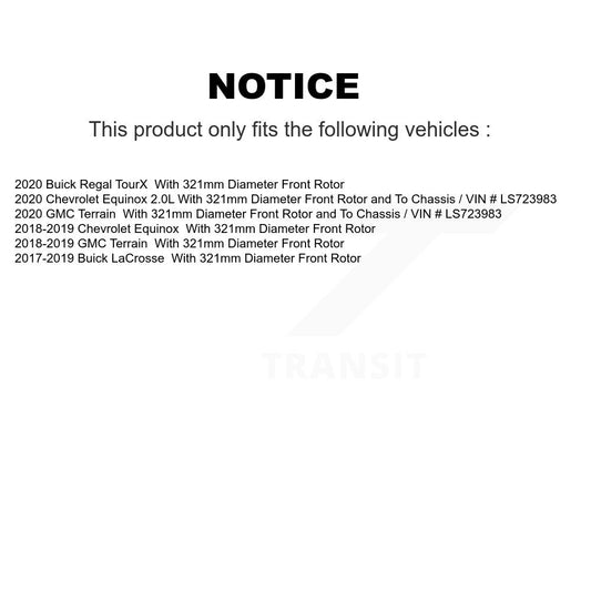 Disc Rotors and Ceramic Brake Pads Kit-KGT-102115 - Kit.bestparts.ca
